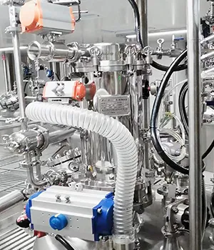 Equipos de manipulación y peletización de polvos para Industria farmacéutica