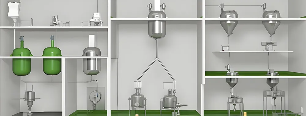 Equipos de descarga de bolsas grandes (big bags) y sacos