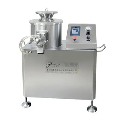 Esferonizadora a escala de laboratorio